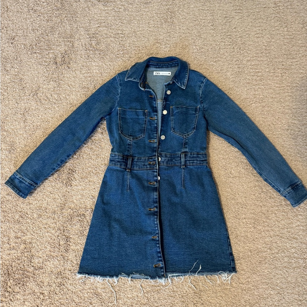 Zara Classic Blue Denim dress